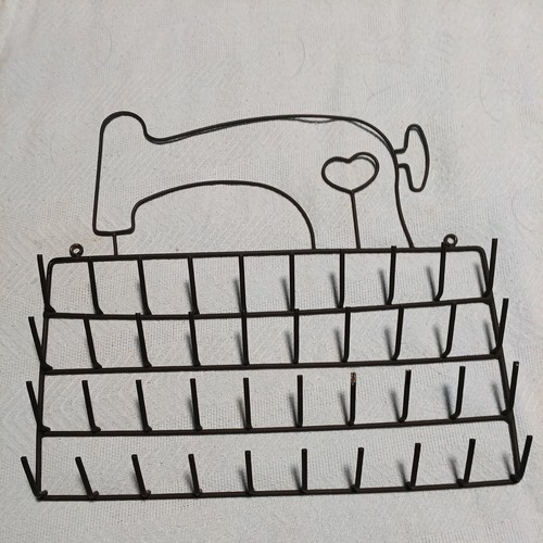 Black wire sewing machine - black,