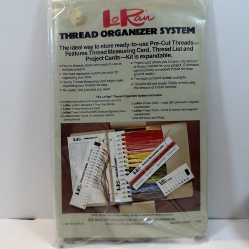 Ran thread organizer - lo,