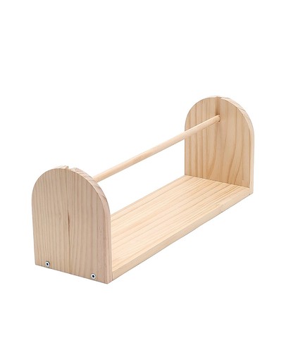 Wooden spools holder - wooden, thread