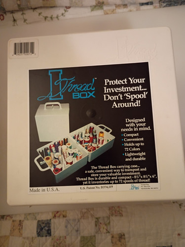 Thread box spool - box, spool/bobbin