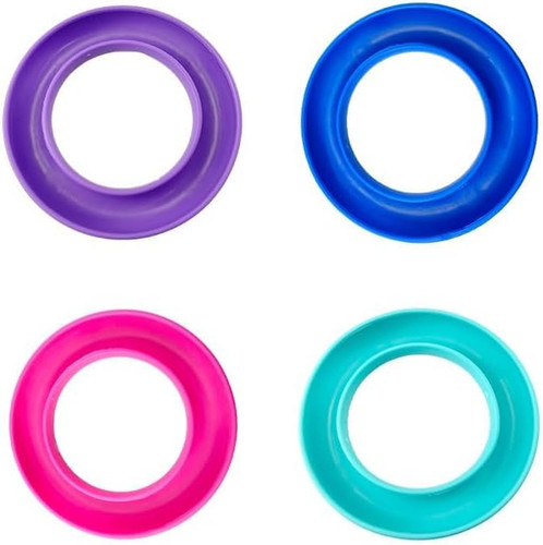 Pack rubber bobbin holders - 4-pack,