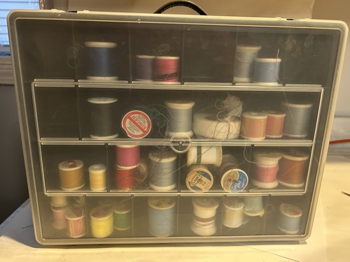 Sewing thread dual case - thread,